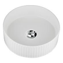 Anika 360mm Ceramic Above Counter Basin with Pop-Up Waste